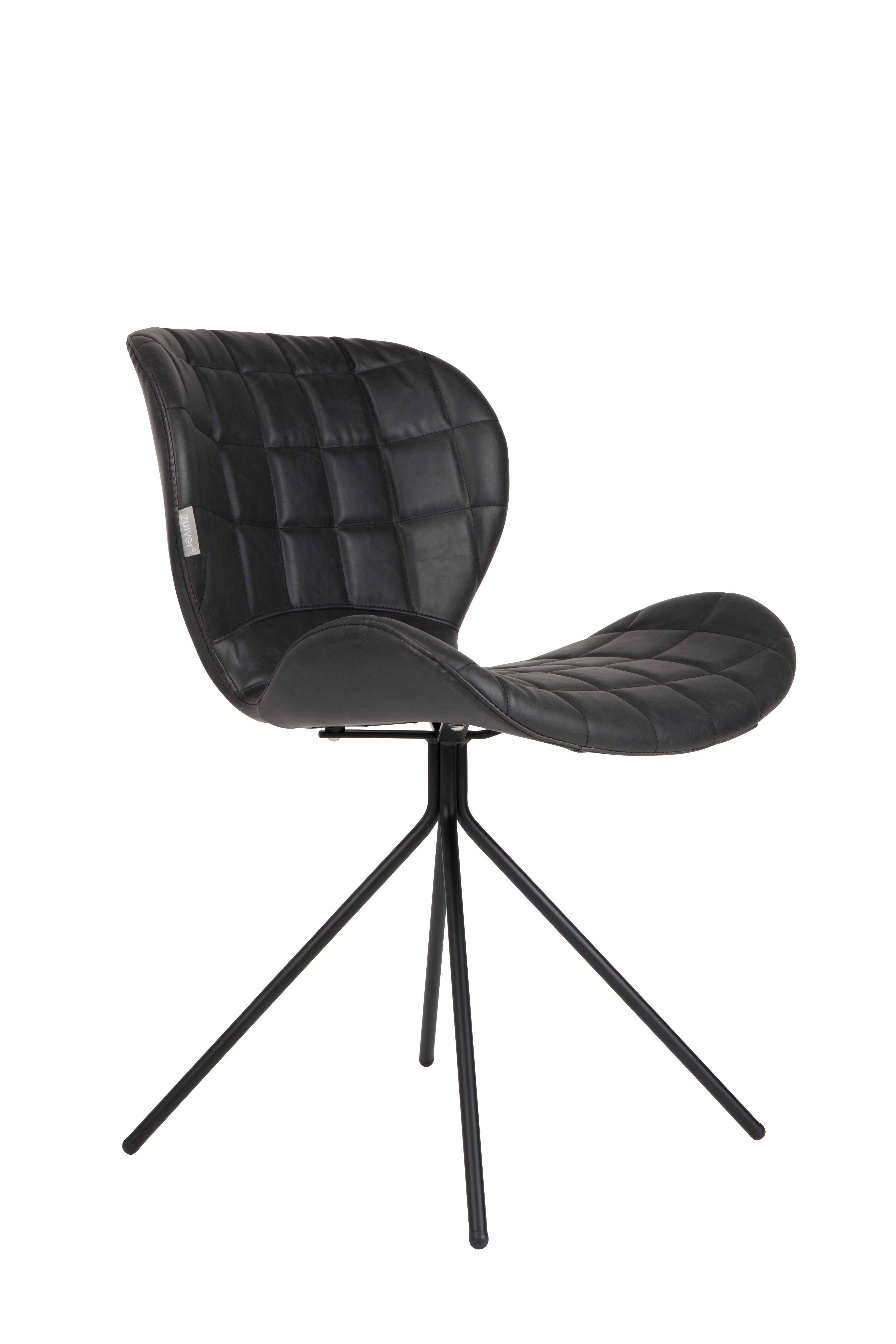 Zuiver OMG LL dizajnová stolička - Čierna - Výpredaj 7